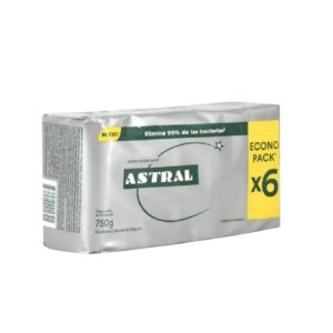 Jabòn de Tocador Astral Pack x6