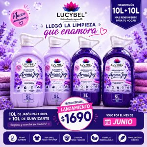 Pack Lavado Premium Aroma Joy